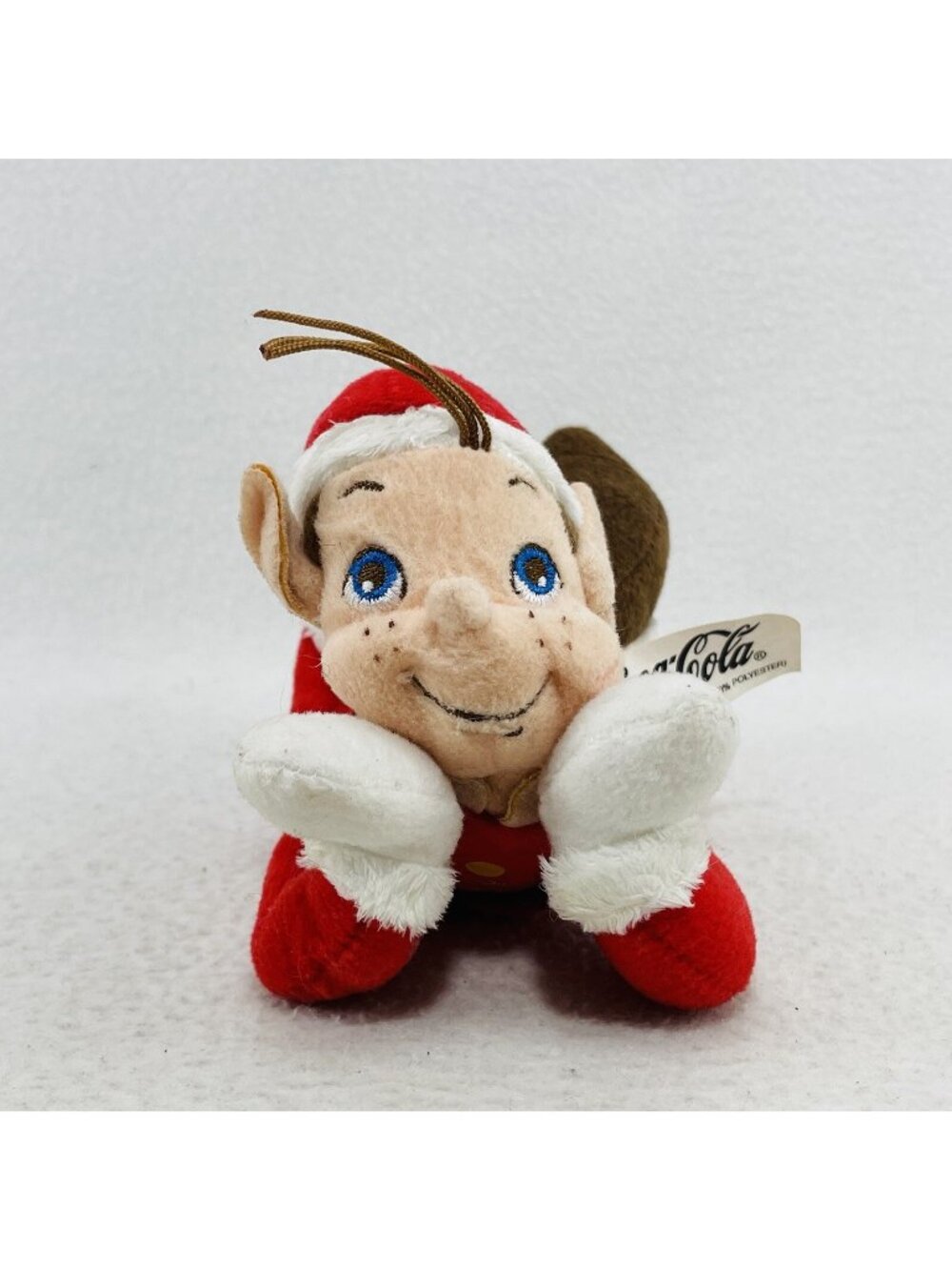 Homeworks Coca Cola Christmas Elf Smykus Plush Dwarf Toy Mascot Santa Helper Kid